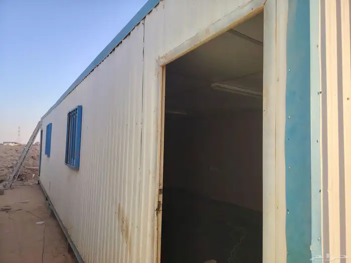 بركس غرفتين 12 في 3.75 م كرفان بركسات غرف جاهزه سكن عمال 1