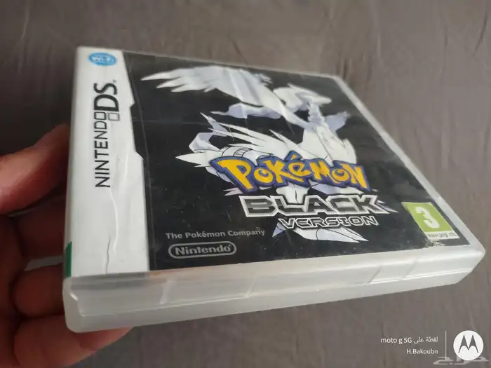 شريط Pokemon Black ds اصلي 3