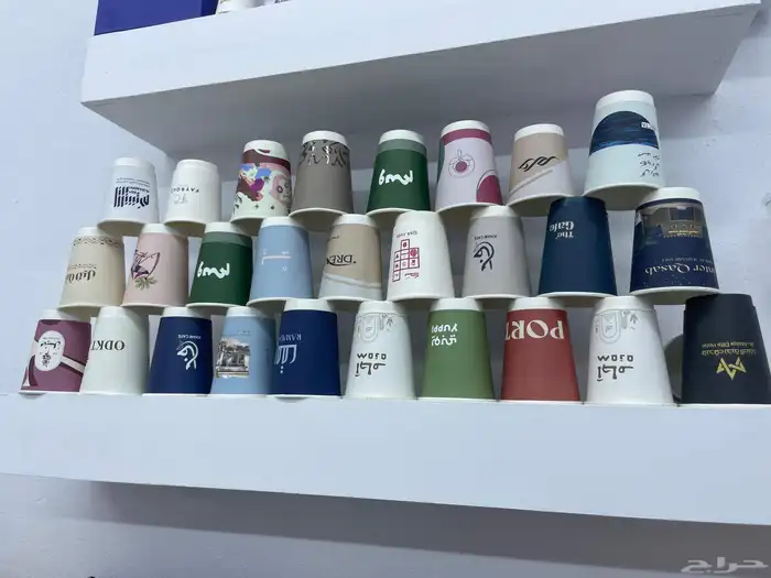 اكواب مطبوعات ورقيه 9