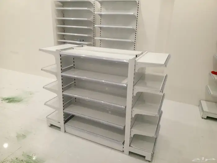رفوف صيدليات رفوف سوبرات رفوف مستودعات تخزين منازل رفوف كروم 3