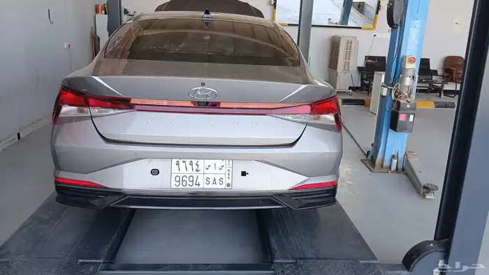 السياره   افانتي(بطاقة جمركية - كوريا) الموديل   2021 العداد 3