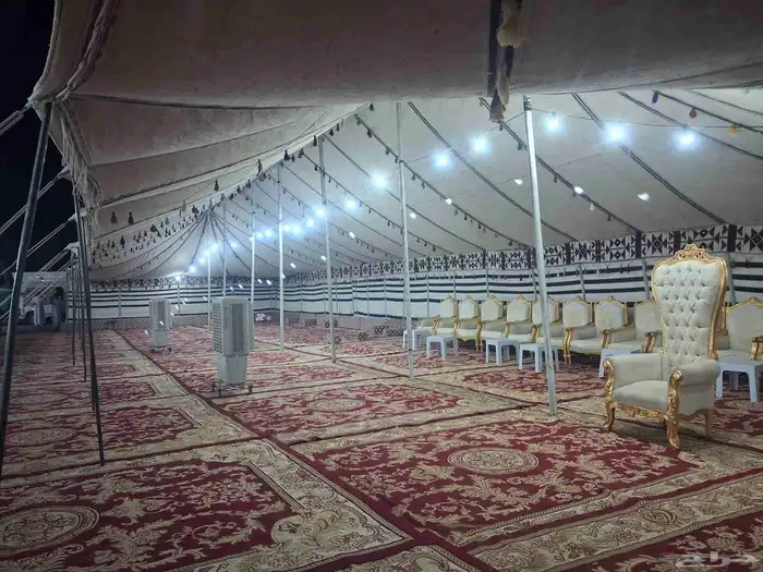 تأجيرخيام بيوت شعركراسي فرشات 4