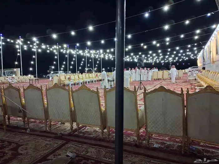 تأجيرخيام بيوت شعركراسي فرشات 8