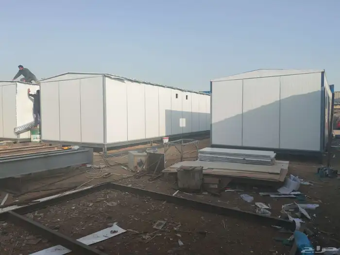 كرفانات ومكاتب وبركسات تصنيع ورشة امواج الخليج 4