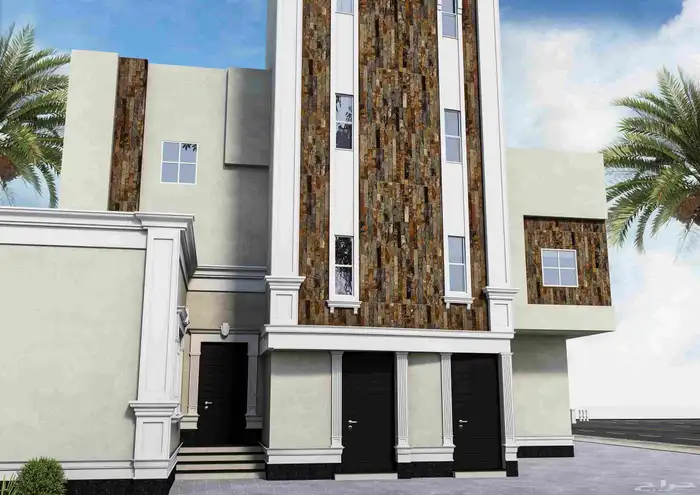 تصميم واجهات 3Dmax 1