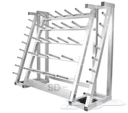 قبضات تمرين أقراص حديد أثقال حامل دنابل gym 37