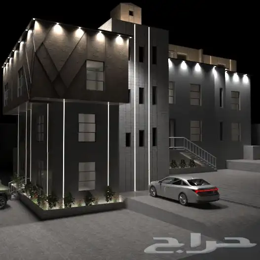 تصميم احترافي واجهات خارجية ( سكني - تجاري ) 5