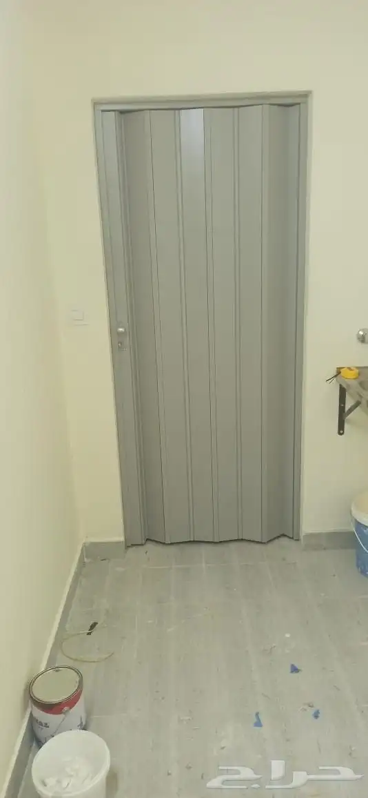 باب ابواب سحب سحاب سحابة جلد بلاستيك كورديون 9