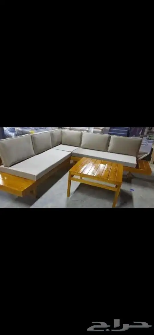 جلسات خارجيه حديد خشب 7