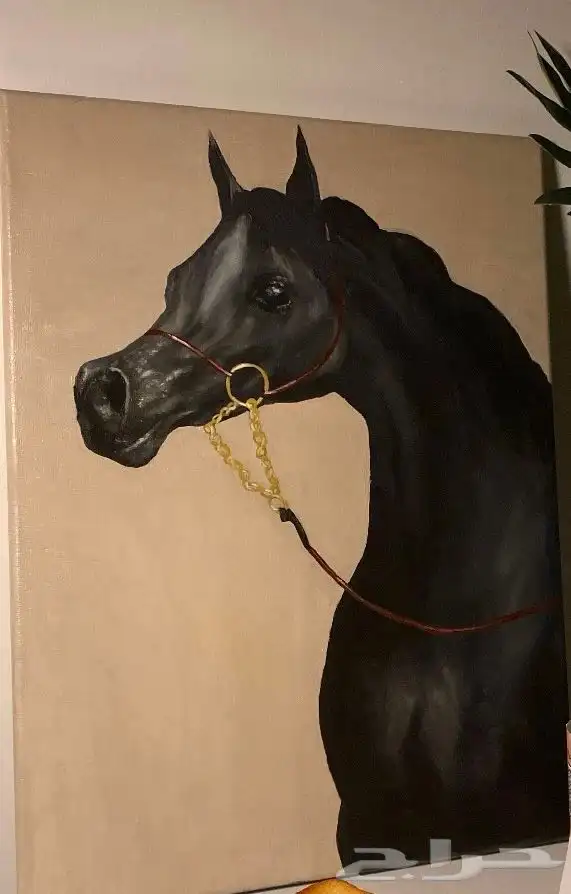 لوحة جدارية مرسومة يدويا 1