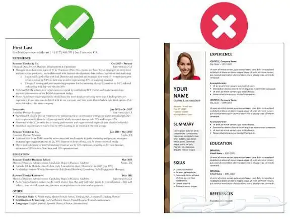 سيرة ذاتيه ATS 0