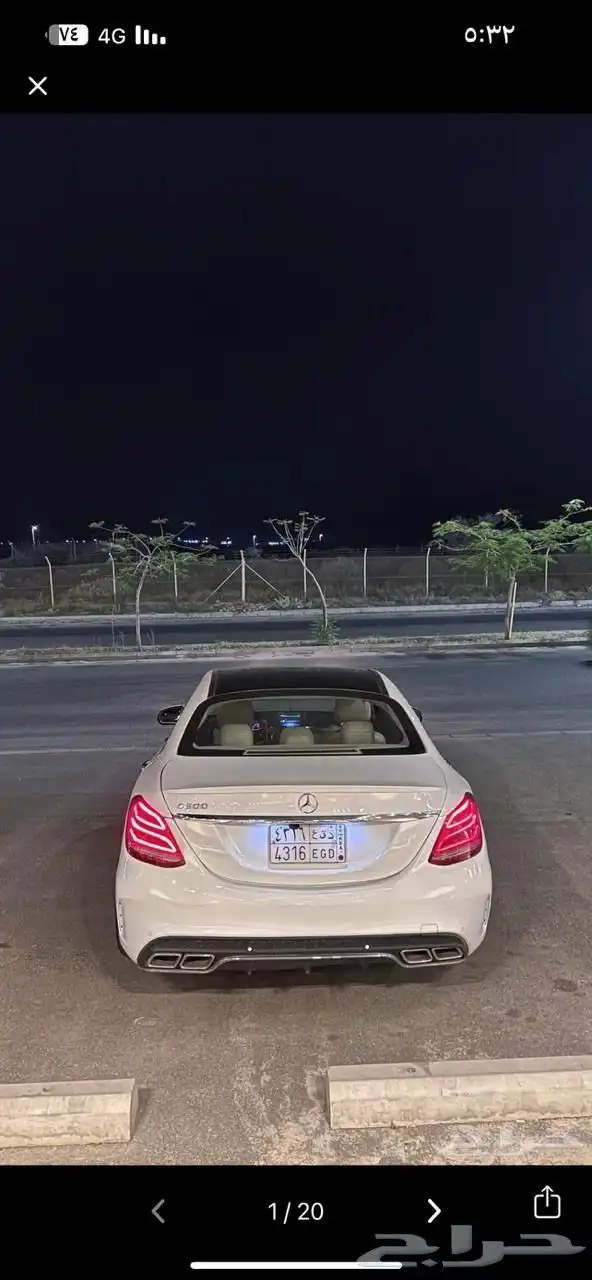 للبيع مرسيدس C300 كت 63 AMG أمريكي 17