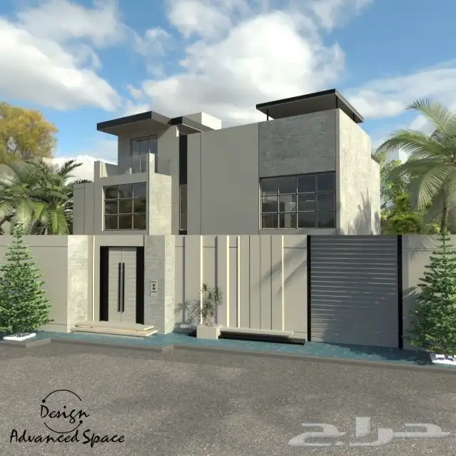 تصميم احترافي واجهات خارجية ( سكني - تجاري ) 7