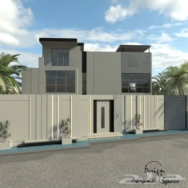 تصميم احترافي واجهات خارجية ( سكني - تجاري ) 6