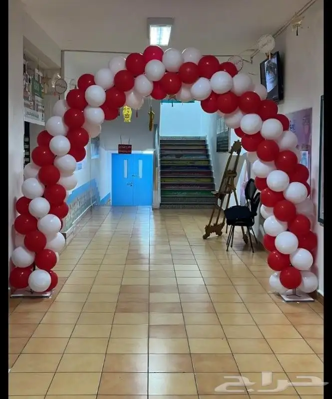 تاجير افتتاح بوابه سيدي كرار قوس بالون مهرج بالون راكس 5