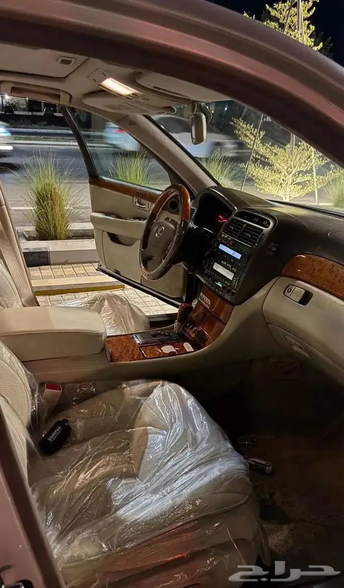 لكزس LS فل الترا 2002 سعودي ممشى قليل 8