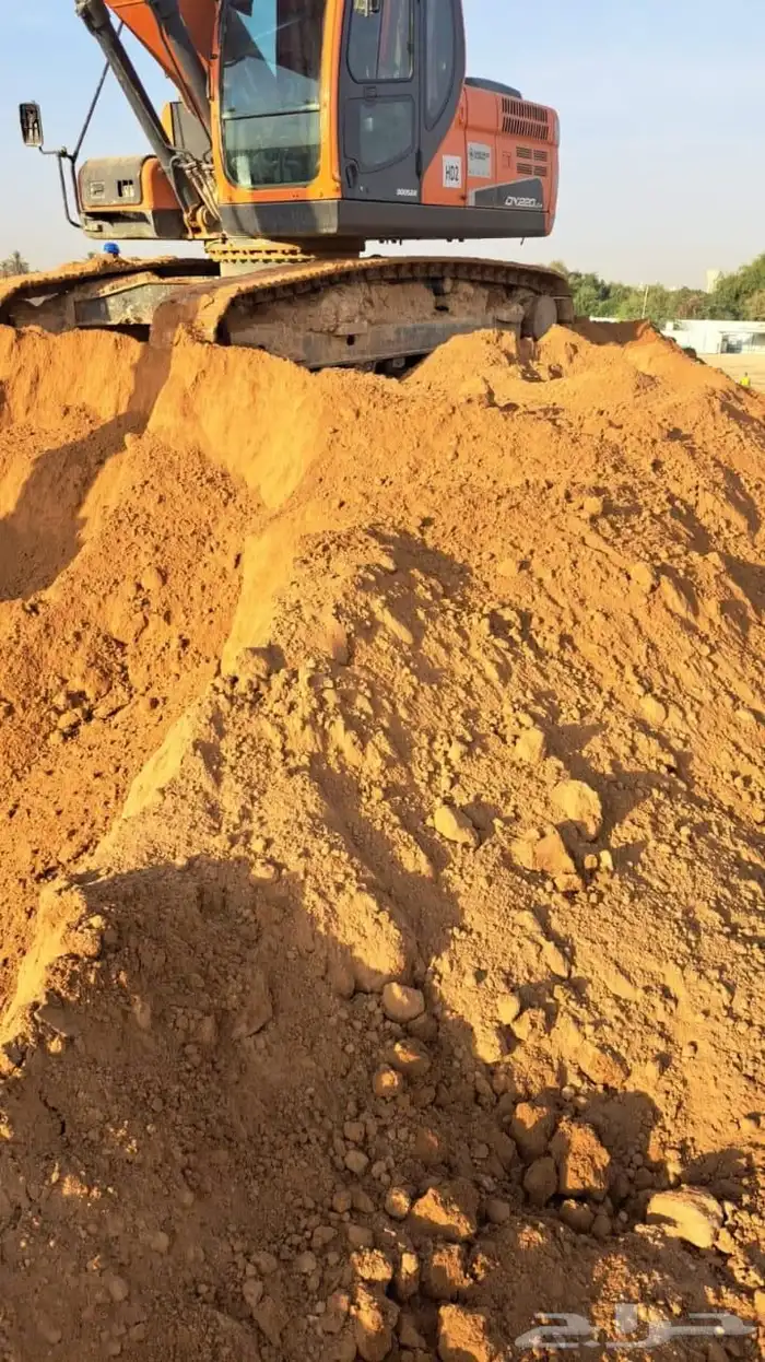 رمل لياسه رمل بناء رمل اخمر صبيز كساره بحص زيرو 9