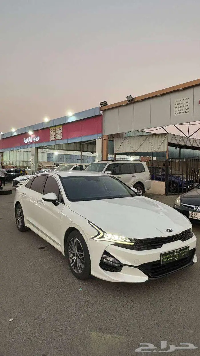 كيا k5 وارد كوريا بطاقة جمركية 2021 ممشي قليل وحقيقي 3