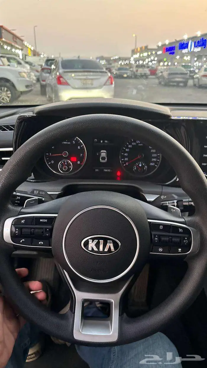 كيا k5 وارد كوريا بطاقة جمركية 2021 ممشي قليل وحقيقي 10