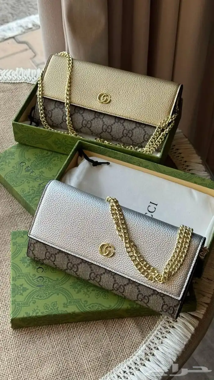 شنط قوتشي موديلات متنوعة السعر شامل التوصيل للمنزل 20