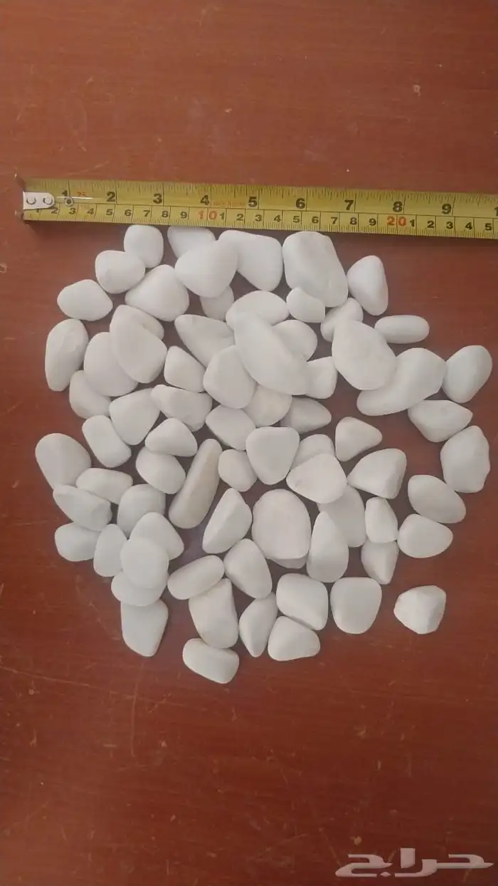 حجر نهري زينة الحدائق 2