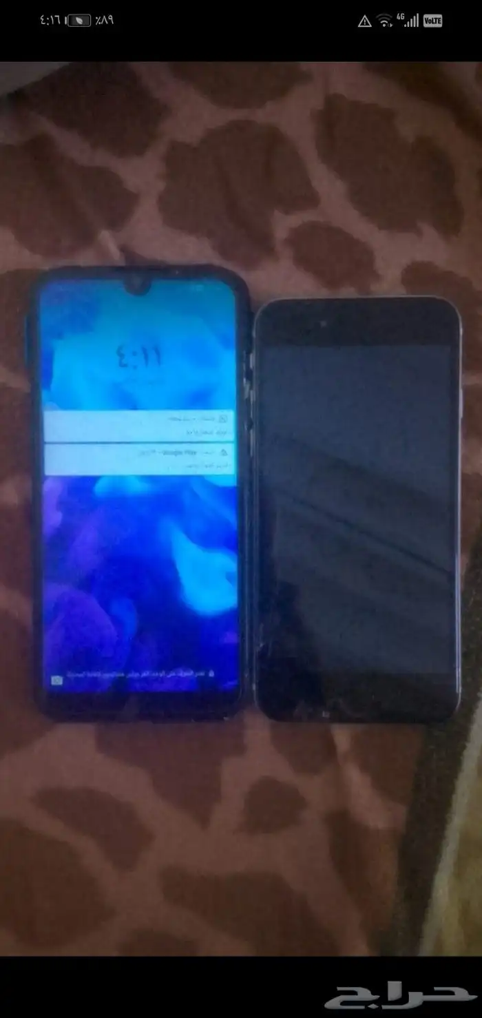إيفون SE2 و جوال HUAWEI Y5 2019 2
