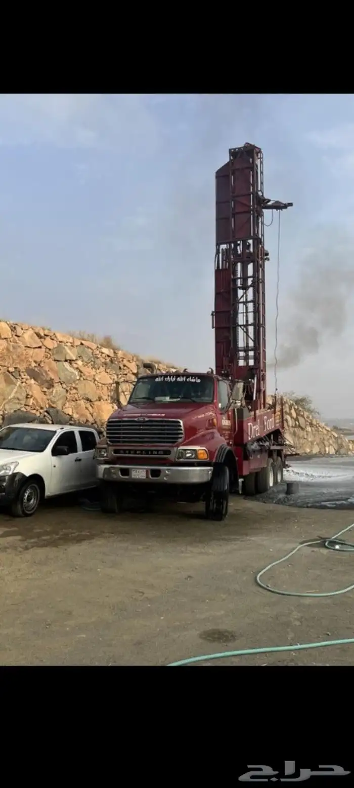حفار آبار جهاز كشف المياه كميرة تصوير الآبار صيانه عامه 0