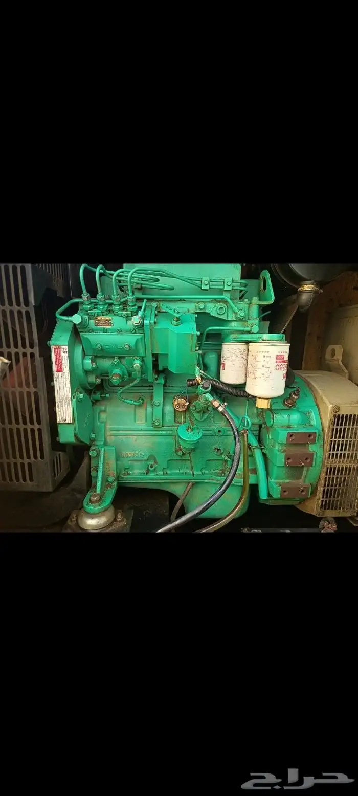 مولد كهربائي 60 كيلو من شركة كومنز لديزل المكان جازان صبيا 1