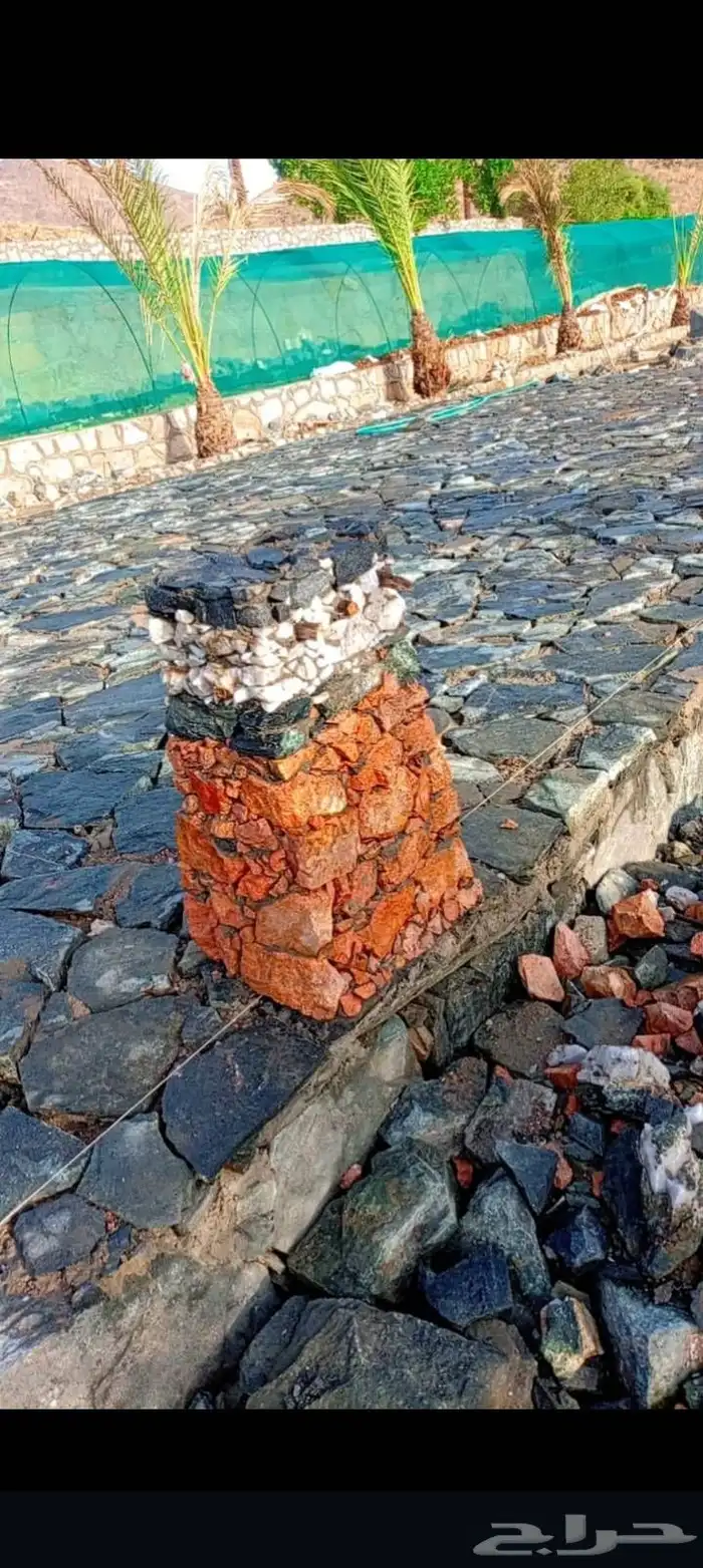 معلم بنا حجر بليد وبلبكلين وقص اراضي 1