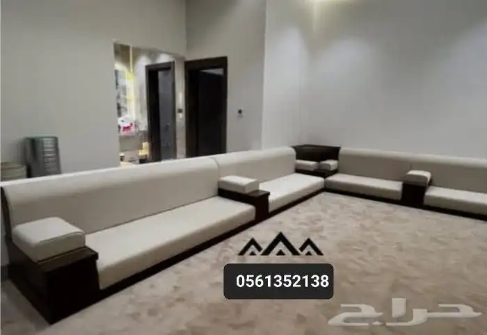 تفصيل مجالس ارضية وكنب ومساند وتنجيد 16