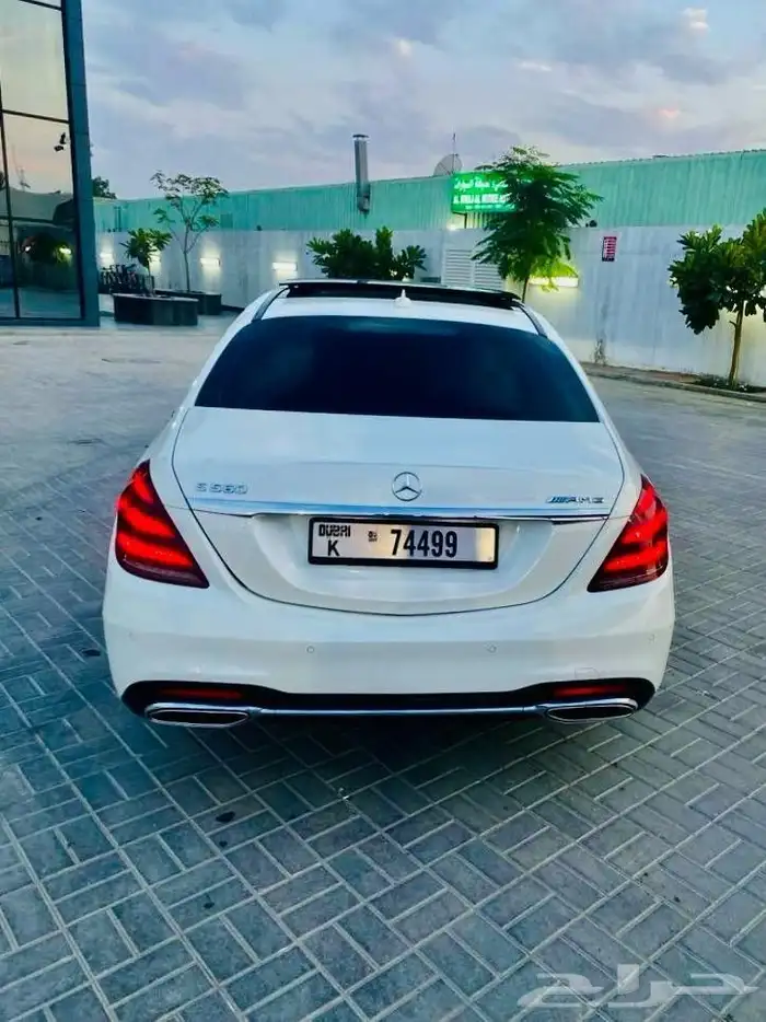 مرسيدس S560 وارد أمريكا موديل 2018 8