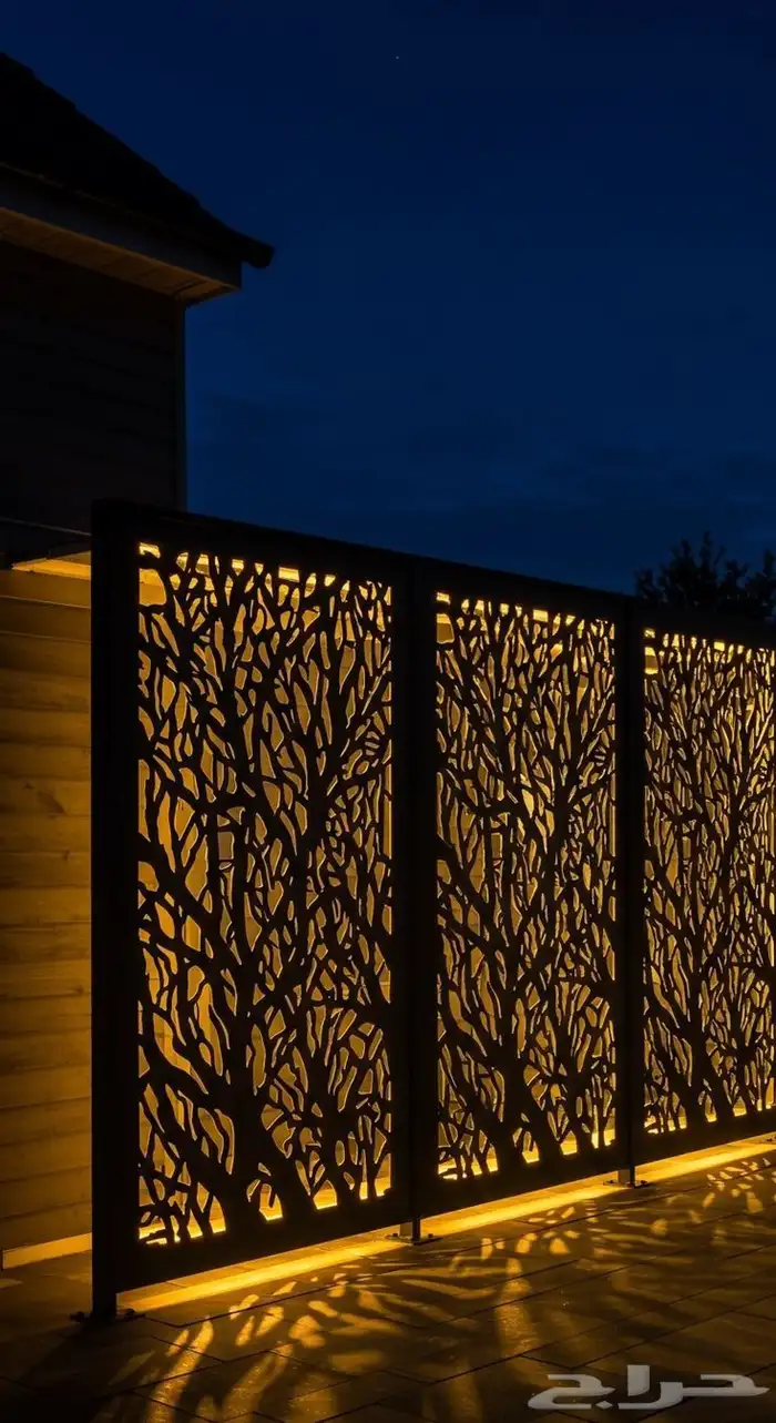 مقاولات عامة وخاصة تركيب وقص كلادينج حديد مظلات سواتر ابوب 8