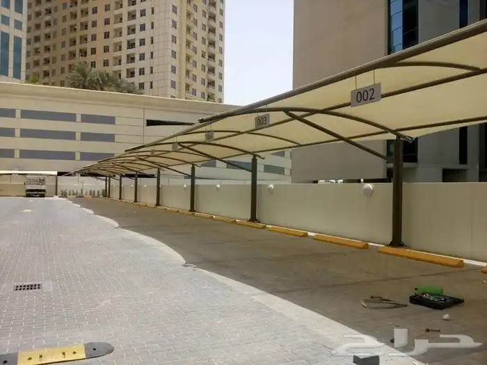 مظلات سيارات وسواتر بيوت الشعر 5