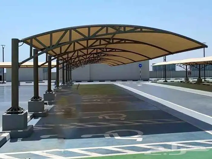 مظلات سيارات وسواتر بيوت الشعر 4