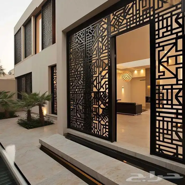 مقاولات عامة وخاصة تركيب وقص كلادينج حديد مظلات سواتر ابوب 9