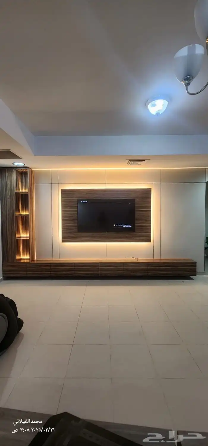 ديكورات كافية ديكورات رفوف بديل خشب وشيبورد 12