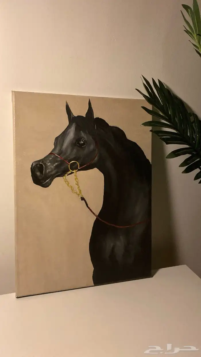 لوحة جدارية مرسومة يدويا 0