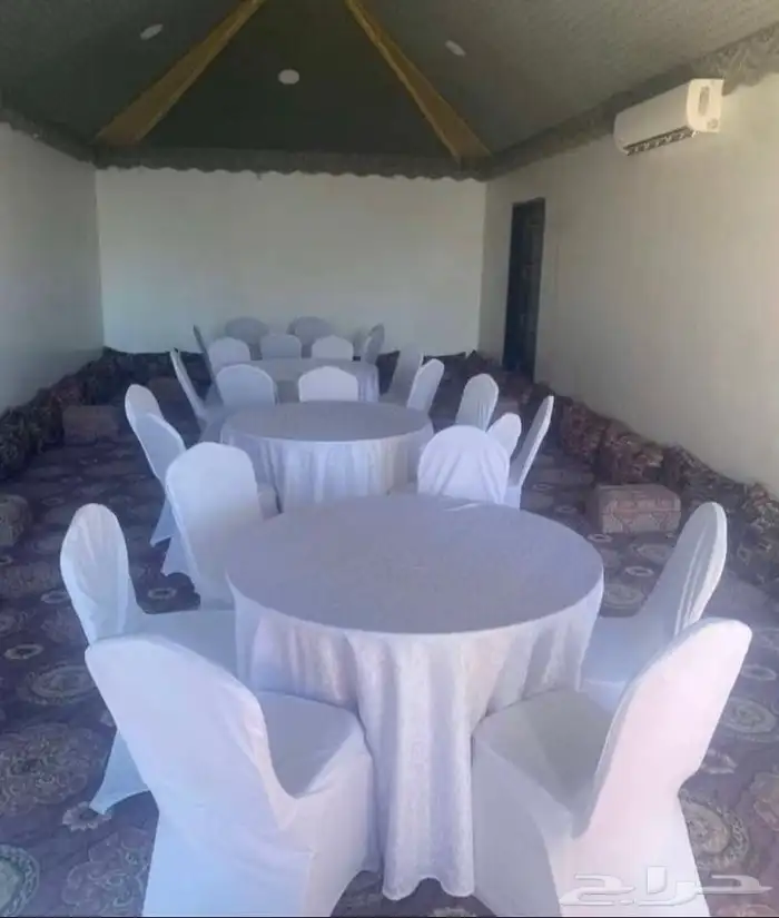 تاجير كراسي وطاولات وكنب وجلسات شعبيه وجميع انواع الحفلات وا 2