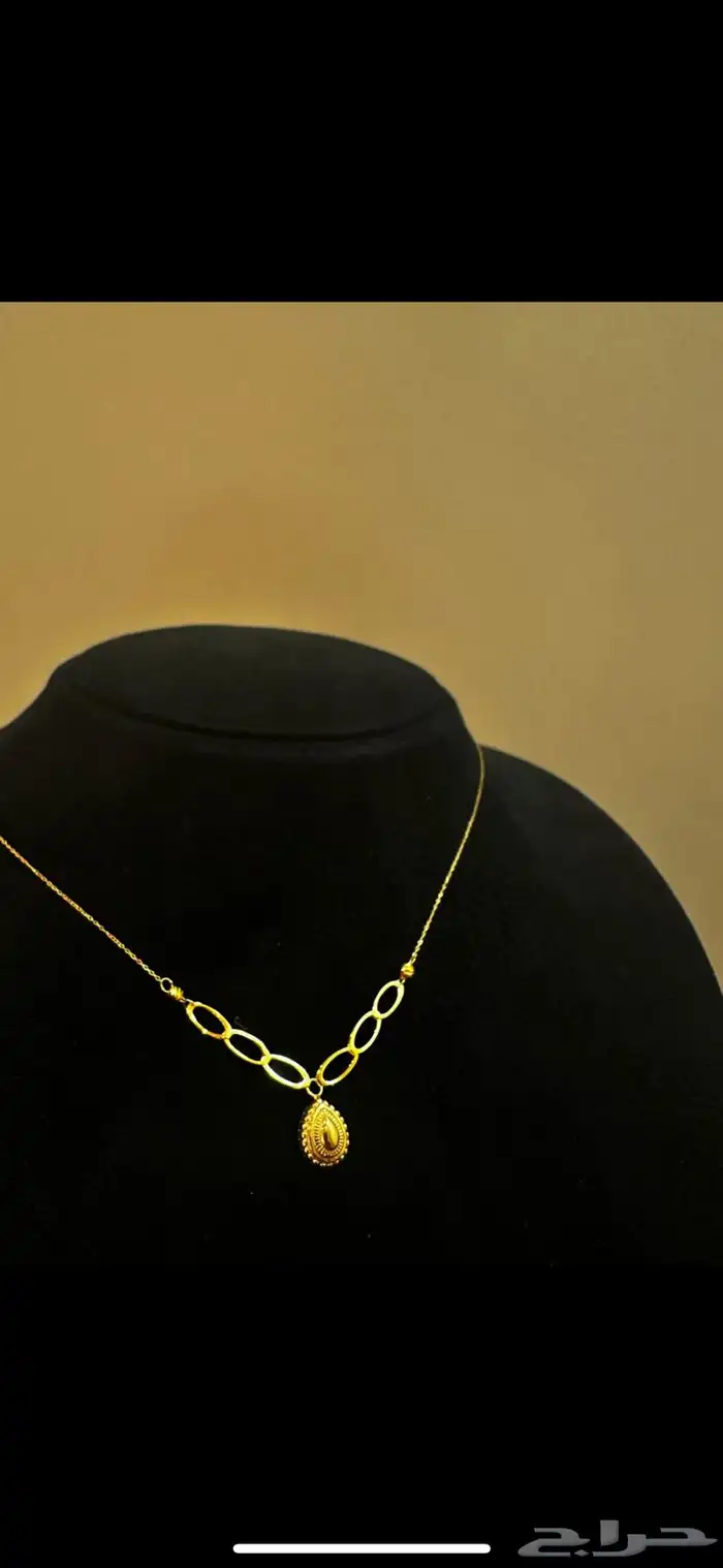 عقد او قلادة ذهب عيار 21 0
