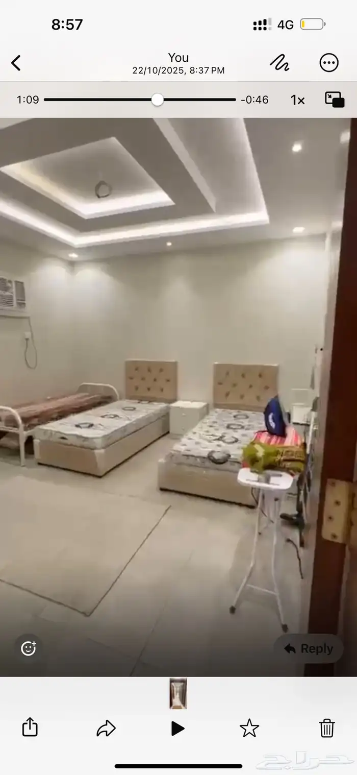 شقق جديدةللايجار 3 غرف وصاله مفروشه وغ مفروشه الواحه 12