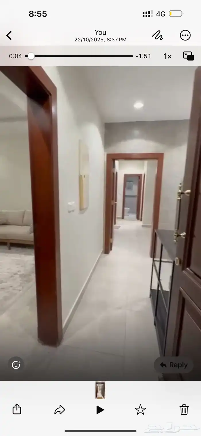 شقق جديدةللايجار 3 غرف وصاله مفروشه وغ مفروشه الواحه 0