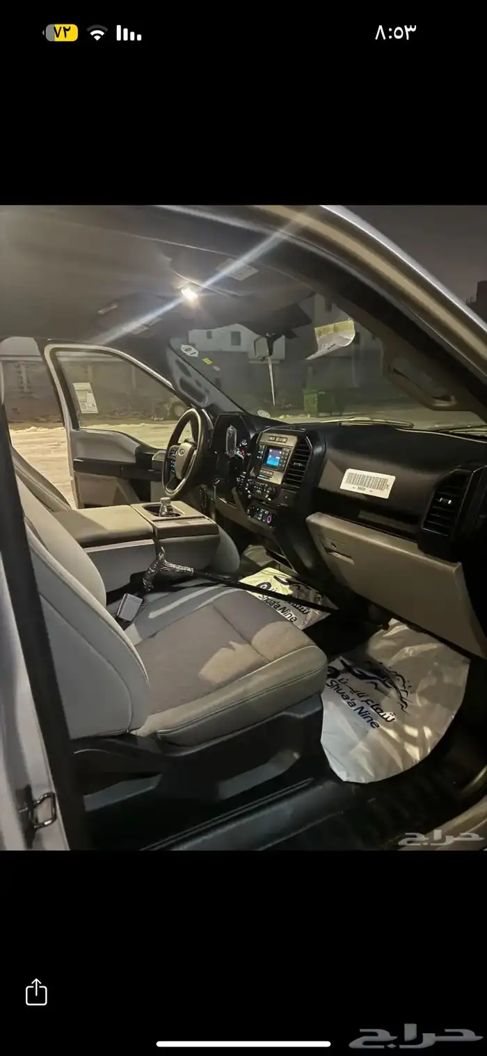 فورد F150 2018 دبل تشيكاته وكالة المخزن 6سلندرالفحص بالوكالة 7