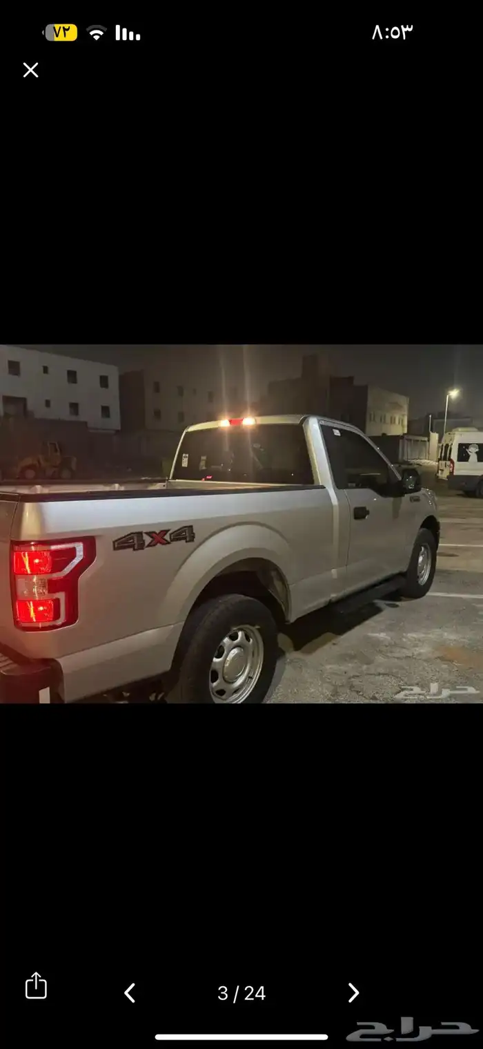 فورد F150 2018 دبل تشيكاته وكالة المخزن 6سلندرالفحص بالوكالة 16