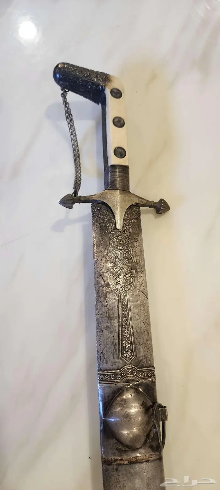 سيف طائفي فظه قديم سله انجليزيه كفو 3