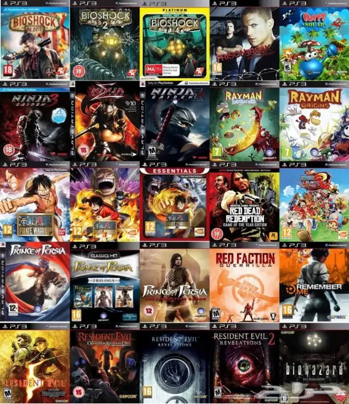 سوني 3 مهكر اكثر من الف لعبة وضمان 6 اشهر وتوصيل 3