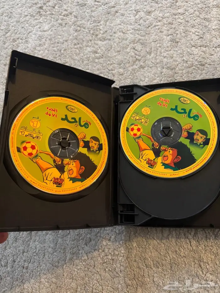اشرطة dvd كابتن ماجد 3