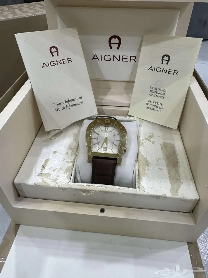 ساعة اقنر Aigner فيرونا نوفو رجآلية جلد 2