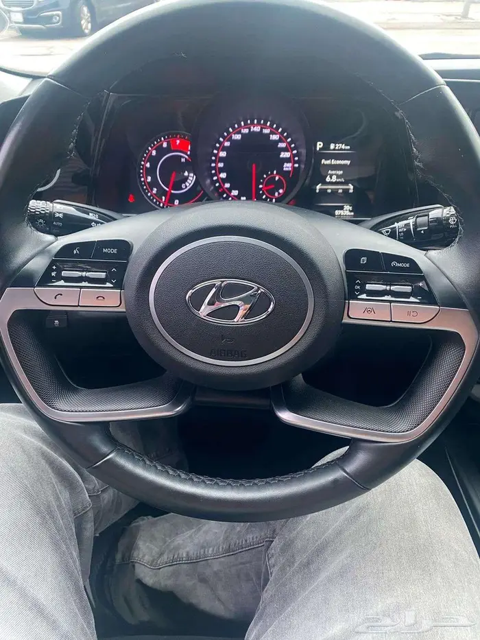 هيونداي 2021 افانتي (( النترا )) بنزين وارد كوريا للبيع 14