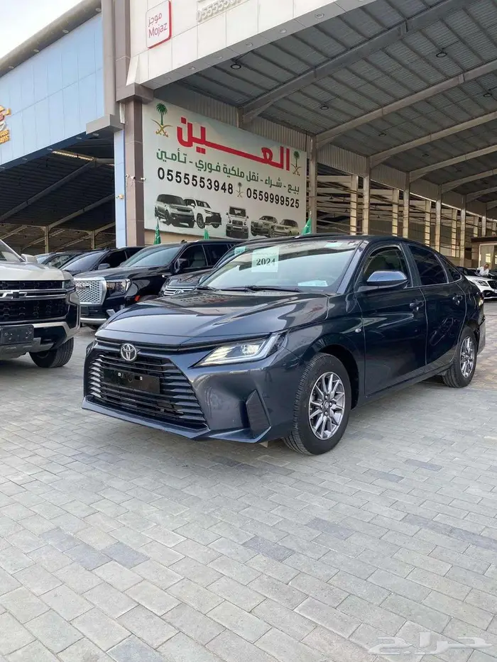 تويوتا يارس موديل 2024 عداد 11 الف كم 0