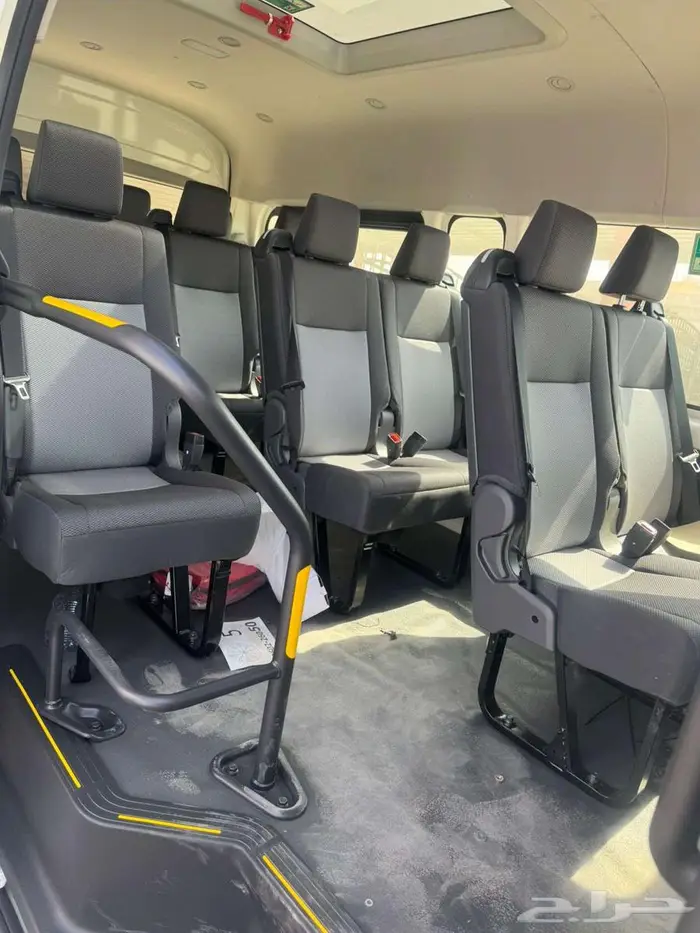 تويوتا هايس ركاب ديزل 2026 سعودي لوحات مع فاتورة 7